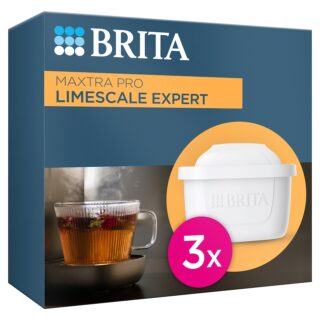 Brita Maxtra Pro Limescale Water Filter Cartridges 3 Pack