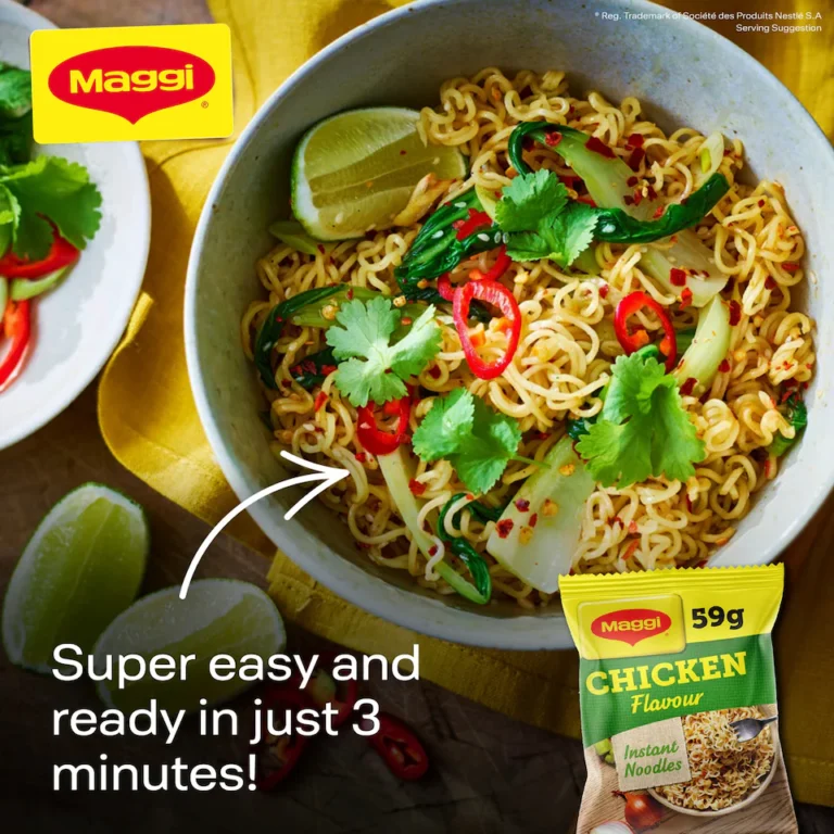 Maggi 3 Minute Instant Noodles Chicken Flavour 4 x 59g