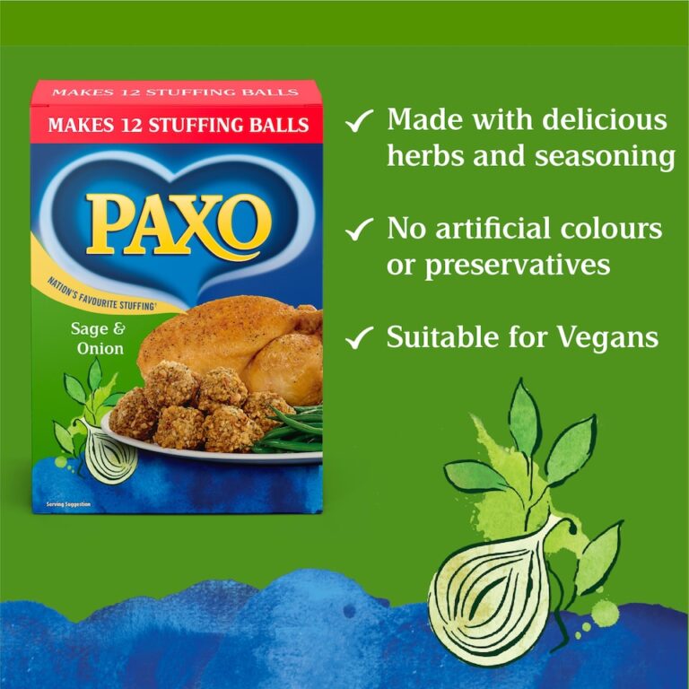 Paxo Sage & Onion Stuffing Mix 170g